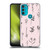 Anis Illustration Wildflowers Light Pink Soft Gel Case for Motorola Moto G71 5G