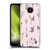 Anis Illustration Wildflowers Light Pink Soft Gel Case for Nokia C10 / C20