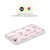 Anis Illustration Wildflowers Light Pink Soft Gel Case for OPPO Reno8 Lite
