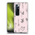 Anis Illustration Wildflowers Light Pink Soft Gel Case for Xiaomi Mi 10 Ultra 5G