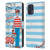 Where's Wally? Graphics Stripes Blue Leather Book Wallet Case Cover For Motorola Moto G73 5G