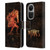 In Flames Metal Grunge Creature Leather Book Wallet Case Cover For OPPO Reno10 5G / Reno10 Pro 5G