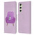 Planet Cat Arm Chair Lilac Chair Cat Leather Book Wallet Case Cover For Samsung Galaxy A54 5G