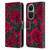 Katerina Kirilova Floral Patterns Night Peony Garden Leather Book Wallet Case Cover For OPPO Reno10 5G / Reno10 Pro 5G