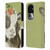 Haley Bush Floral Painting Holstein Cow Leather Book Wallet Case Cover For OPPO Reno10 Pro+