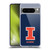 University Of Illinois U Of I University Of Illinois Plain Soft Gel Case for Google Pixel 8 Pro