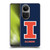 University Of Illinois U Of I University Of Illinois Plain Soft Gel Case for OPPO Reno10 5G / Reno10 Pro 5G