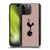 Tottenham Hotspur F.C. 2023/24 Badge Black And Taupe Soft Gel Case for Apple iPhone 15 Pro Max