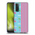 Miami Vice Graphics Half Stripes Pattern Soft Gel Case for Huawei P Smart (2021)
