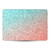 PLdesign Sparkly Coral Coral Pink Viridian Green Vinyl Sticker Skin Decal Cover for Apple MacBook Air 15" M2 2023 