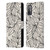 Gabriela Thomeu Floral Black And White Leaves Leather Book Wallet Case Cover For HTC Desire 21 Pro 5G