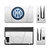 Fc Internazionale Milano 2023/24 Crest Kit Away Vinyl Sticker Skin Decal Cover for Nintendo Switch Bundle