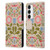 Gabriela Thomeu Floral Blooms & Butterflies Leather Book Wallet Case Cover For Samsung Galaxy S23 5G