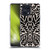 Gabriela Thomeu Floral Black And White Folk Leaves Soft Gel Case for OPPO Find X5 Pro