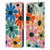 Gabriela Thomeu Retro Fun Floral Rainbow Color Leather Book Wallet Case Cover For Apple iPhone 11 Pro Max