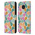 Gabriela Thomeu Retro Colorful Flowers Leather Book Wallet Case Cover For Nokia C10 / C20