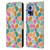 Gabriela Thomeu Retro Colorful Flowers Leather Book Wallet Case Cover For Motorola Edge 30 Neo 5G