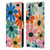 Gabriela Thomeu Retro Fun Floral Rainbow Color Leather Book Wallet Case Cover For Motorola Moto G Stylus 5G (2022)