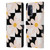 Gabriela Thomeu Retro Black & White Checkered Daisies Leather Book Wallet Case Cover For OPPO A54 5G