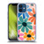 Gabriela Thomeu Retro Fun Floral Rainbow Color Soft Gel Case for Apple iPhone 12 Mini
