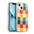 Gabriela Thomeu Retro Checkered Rainbow Vibe Soft Gel Case for Apple iPhone 13