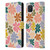 Gabriela Thomeu Retro Rainbow Color Floral Leather Book Wallet Case Cover For OPPO Reno4 Z 5G