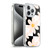 Gabriela Thomeu Retro Black & White Checkered Daisies Soft Gel Case for Apple iPhone 15 Pro & MagSafe