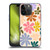 Gabriela Thomeu Retro Rainbow Color Floral Soft Gel Case for Apple iPhone 15 Pro