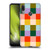 Gabriela Thomeu Retro Checkered Rainbow Vibe Soft Gel Case for Motorola Moto E6 Plus