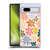 Gabriela Thomeu Retro Rainbow Color Floral Soft Gel Case for Google Pixel 7a