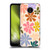 Gabriela Thomeu Retro Rainbow Color Floral Soft Gel Case for Nokia C10 / C20