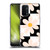 Gabriela Thomeu Retro Black & White Checkered Daisies Soft Gel Case for OPPO A54 5G