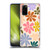 Gabriela Thomeu Retro Rainbow Color Floral Soft Gel Case for Samsung Galaxy S20 / S20 5G