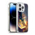JK Stewart Art Fox Reading Soft Gel Case for Apple iPhone 14 Pro