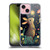 JK Stewart Art Rabbit Catching Falling Star Soft Gel Case for Apple iPhone 15