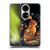JK Stewart Key Art Orange Cat Sitting Soft Gel Case for Huawei P50