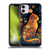 JK Stewart Key Art Orange Cat Sitting Soft Gel Case for Apple iPhone 11