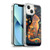 JK Stewart Key Art Orange Cat Sitting Soft Gel Case for Apple iPhone 13