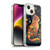JK Stewart Key Art Orange Cat Sitting Soft Gel Case for Apple iPhone 14