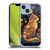 JK Stewart Key Art Orange Cat Sitting Soft Gel Case for Apple iPhone 14