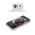 JK Stewart Key Art Rabbit On Crescent Moon Soft Gel Case for Nokia 1.4