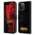 Hellboy II Graphics Bet On Red Leather Book Wallet Case Cover For Apple iPhone 15 Pro Max