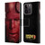 Hellboy II Graphics Face Portrait Leather Book Wallet Case Cover For Apple iPhone 15 Pro