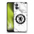 Chelsea Football Club Crest White Marble Soft Gel Case for Motorola Moto G73 5G