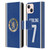 Chelsea Football Club 2023/24 Players Home Kit Raheem Sterling Leather Book Wallet Case Cover For Apple iPhone 13