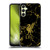 Liverpool Football Club Crest & Liverbird Patterns 1 Black & Gold Marble Soft Gel Case for Samsung Galaxy A24 4G / Galaxy M34 5G