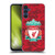 Liverpool Football Club Digital Camouflage Home Red Crest Soft Gel Case for Samsung Galaxy A15