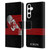 AC Milan Crest Patterns Diagonal Leather Book Wallet Case Cover For Samsung Galaxy S24+ 5G