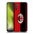 AC Milan Crest Red And Black Soft Gel Case for Motorola Moto G82 5G