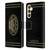 AC Milan Crest Black And Gold Leather Book Wallet Case Cover For Samsung Galaxy S23 FE 5G